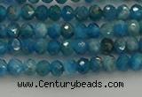 CRB1203 15.5 inches 3*4mm faceted rondelle apatite beads