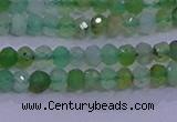 CRB1915 15.5 inches 2*3mm faceted rondelle Australia chrysoprase beads