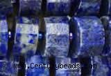 CRB2140 15.5 inches 7mm - 8mm faceted tyre lapis lazuli beads