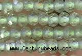 CRB2227 15.5 inches 2*3mm faceted rondelle prehnite beads