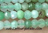 CRB2239 15.5 inches 2*3mm faceted rondelle Australia chrysoprase beads