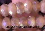 CRB2284 15.5 inches 5*8mm faceted rondelle moonstone beads