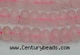 CRB2800 15.5 inches 4*6mm rondelle rose quartz beads wholesale