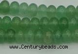 CRB2820 15.5 inches 4*6mm rondelle green aventurine beads