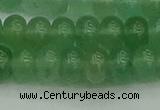 CRB2822 15.5 inches 6*10mm rondelle green aventurine beads