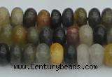 CRB2845 15.5 inches 4*6mm rondelle fancy jasper beads wholesale