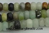 CRB2875 15.5 inches 4*6mm rondelle amazonite beads wholesale