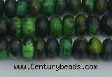 CRB2895 15.5 inches 4*6mm rondelle chrysocolla beads wholesale