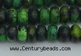 CRB2896 15.5 inches 5*8mm rondelle chrysocolla beads wholesale