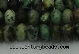 CRB2901 15.5 inches 5*8mm rondelle African turquoise beads