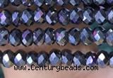 CRB3131 15.5 inches 2*3mm faceted rondelle tiny terahertz beads