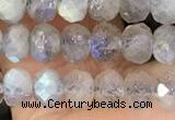 CRB3211 15.5 inches 3.5*5mm faceted rondelle labradorite beads