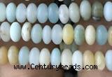 CRB4004 15.5 inches 2.5*4.5mm rondelle amazonite beads wholesale