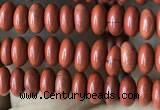 CRB4014 15.5 inches 2.5*4.5mm rondelle red jasper beads wholesale