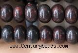 CRB4057 15.5 inches 4*6mm rondelle brecciated jasper beads wholesale