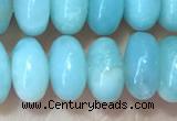 CRB5332 15.5 inches 5*8mm rondelle Chinese amazonite beads