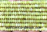 CRB5430 15 inches 2.5*4mm rondelle lemon jade beads wholesale