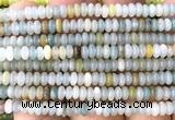 CRB5471 15 inches 2.5*4mm rondelle colorful amazonite beads