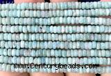 CRB5472 15 inches 2.5*4mm rondelle amazonite beads wholesale