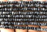 CRB5486 15 inches 2.5*4mm rondelle black labradorite beads wholesale