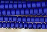 CRB5503 15 inches 2*2mm heishi synthetic turquoise beads wholesale