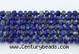 CRB5628 15.5 inches 5*7mm - 7*8mm faceted rondelle lapis lazuli beads