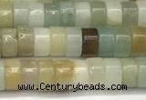 CRB5680 15 inches 4*6mm heishi amazonite beads wholesale