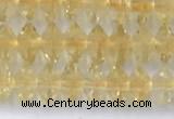 CRB5770 15 inches 3*4mm faceted citrine beads