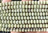 CRB6134 15 inches 4*6mm faceted rondelle Alashan jasper beads