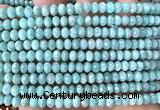 CRB6161 15 inches 4*6mm faceted rondelle amazonite beads
