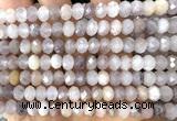 CRB6250 15 inches 5*8mm faceted rondelle violet jasper beads