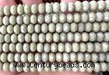 CRB6262 15 inches 5*8mm faceted rondelle Alashan jasper beads