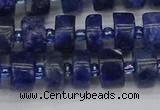 CRB639 15.5 inches 6*10mm tyre sodalite gemstone beads