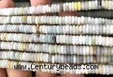 CRB6550 15 inches 2*6mm rondelle colorful amazonite beads wholesale