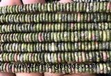 CRB6562 15 inches 2*6mm rondelle unakite gemstone beads
