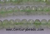 CRB723 15.5 inches 2.5*4mm faceted rondelle prehnite gemstone beads