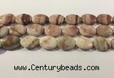 CRC1079 15.5 inches 18*25mm oval rhodochrosite beads wholesale