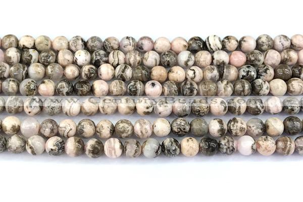 CRC1190 15 inches 6mm round rhodochrosite gemstone beads