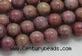 CRC53 15.5 inches 10mm round rhodochrosite gemstone beads wholesale