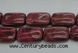 CRC823 15.5 inches 13*18mm rectangle Brazilian rhodochrosite beads