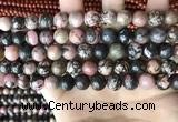 CRD353 15.5 inches 10mm round rhodonite beads wholesale