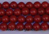 CRE321 15.5 inches 6mm round red jasper beads wholesale