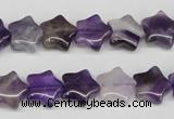 CRG12 15.5 inches 12*12mm star amethyst gemstone beads wholesale