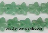 CRG15 15.5 inches 16*16mm star green aventurine gemstone beads