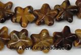 CRG18 15.5 inches 16*16mm star tiger eye gemstone beads wholesale