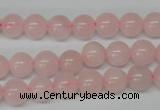 CRO145 15.5 inches 8mm round rose quartz beads wholesale