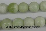 CRO332 15.5 inches 12mm round butter jade beads wholesale