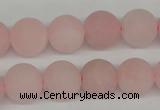 CRO342 15.5 inches 12mm round rose quartz beads wholesale