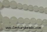 CRO712 15.5 inches 6mm – 14mm faceted round candy jade beads