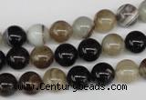 CRO85 15.5 inches 8mm round agate gemstone beads wholesale